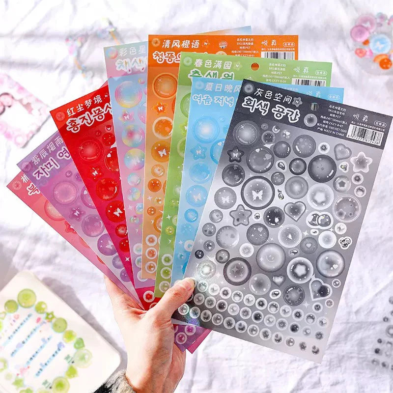 1Pc Korean Stickers Wholesale Original Transpar...